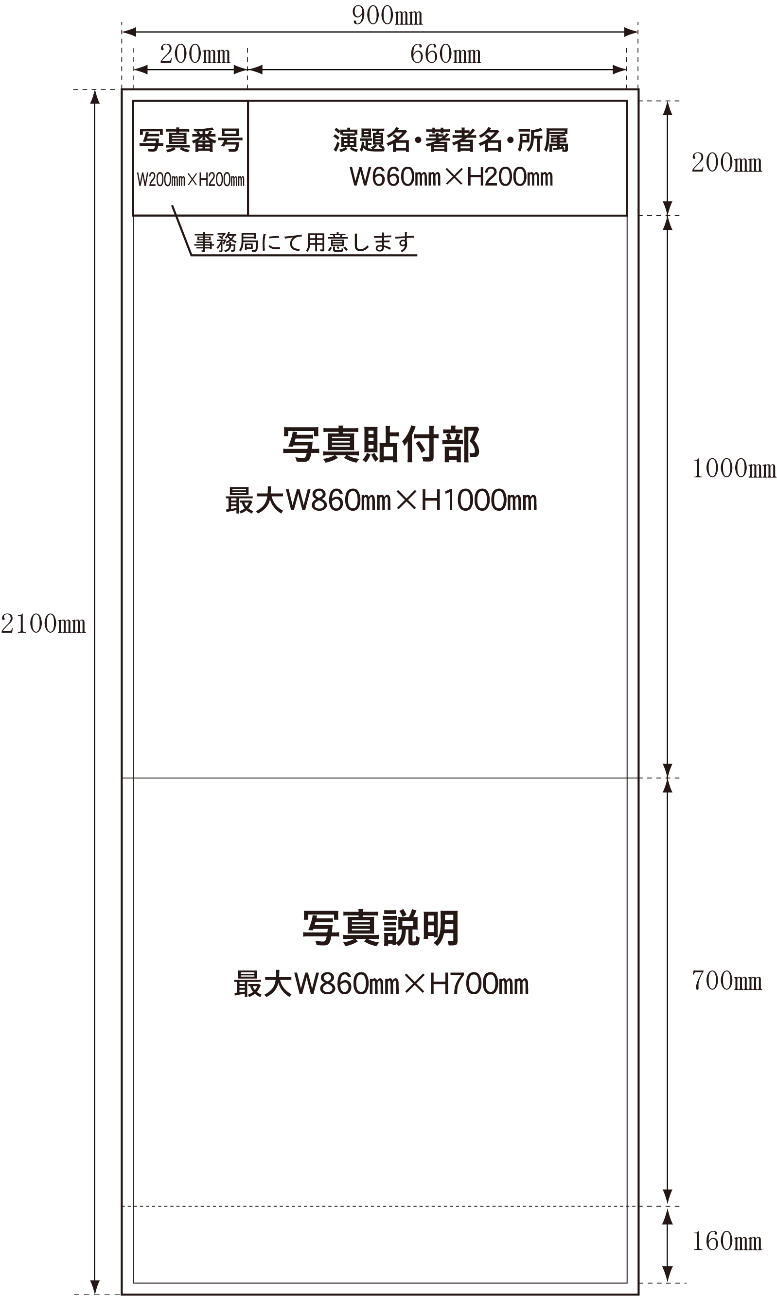 掲示スペース