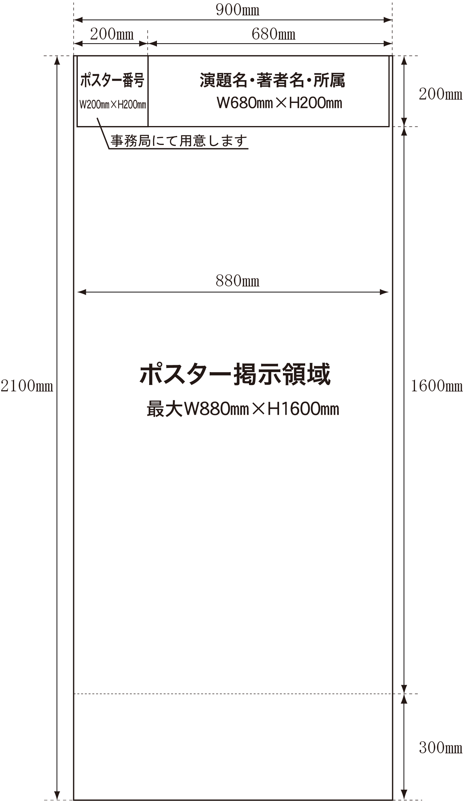 掲示スペース